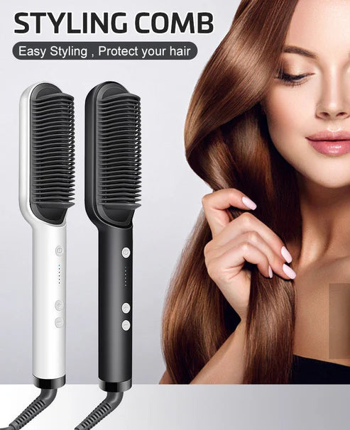 Electric Hair Straightening Comb مشط فرد الشعر الكهربائي