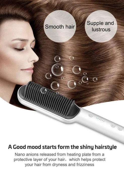 Electric Hair Straightening Comb مشط فرد الشعر الكهربائي