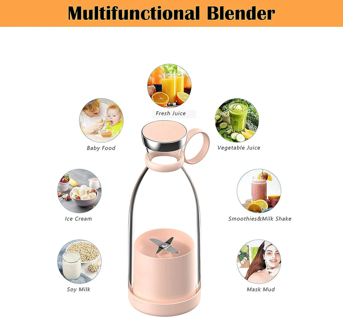 Portable Juicer Bottle  زجاجة عصارة محمولة