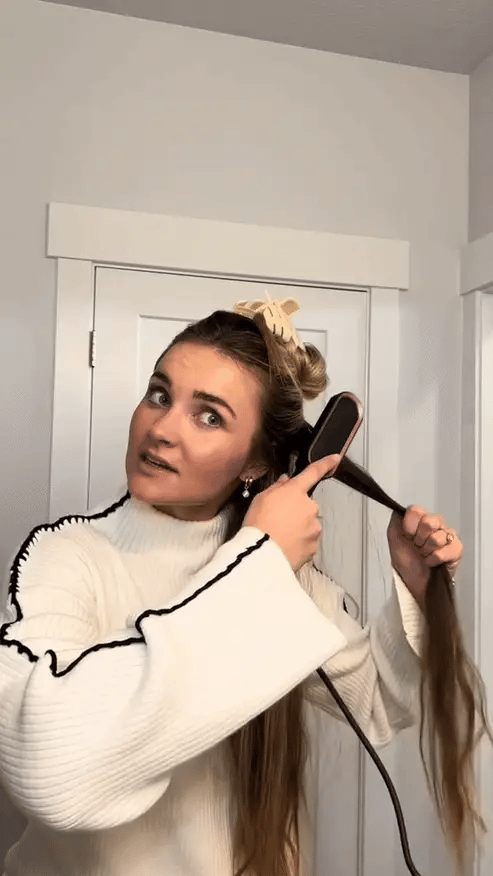 Electric Hair Straightening Comb مشط فرد الشعر الكهربائي